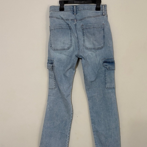 Jessica Simpson Cargo Blue Jeans - Picture 8 of 11